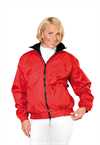 Jakke "Luca"  fleeceforet    - farve r�d str.  Large 